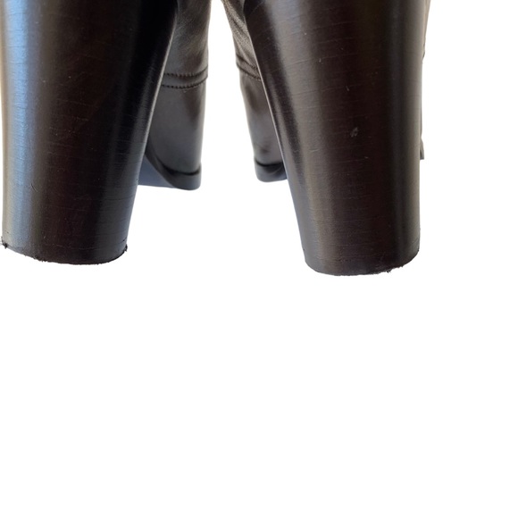 CORDANI ITALIAN LEATHER LACE-UP BROWN BOOTIES - Picture 7 of 15